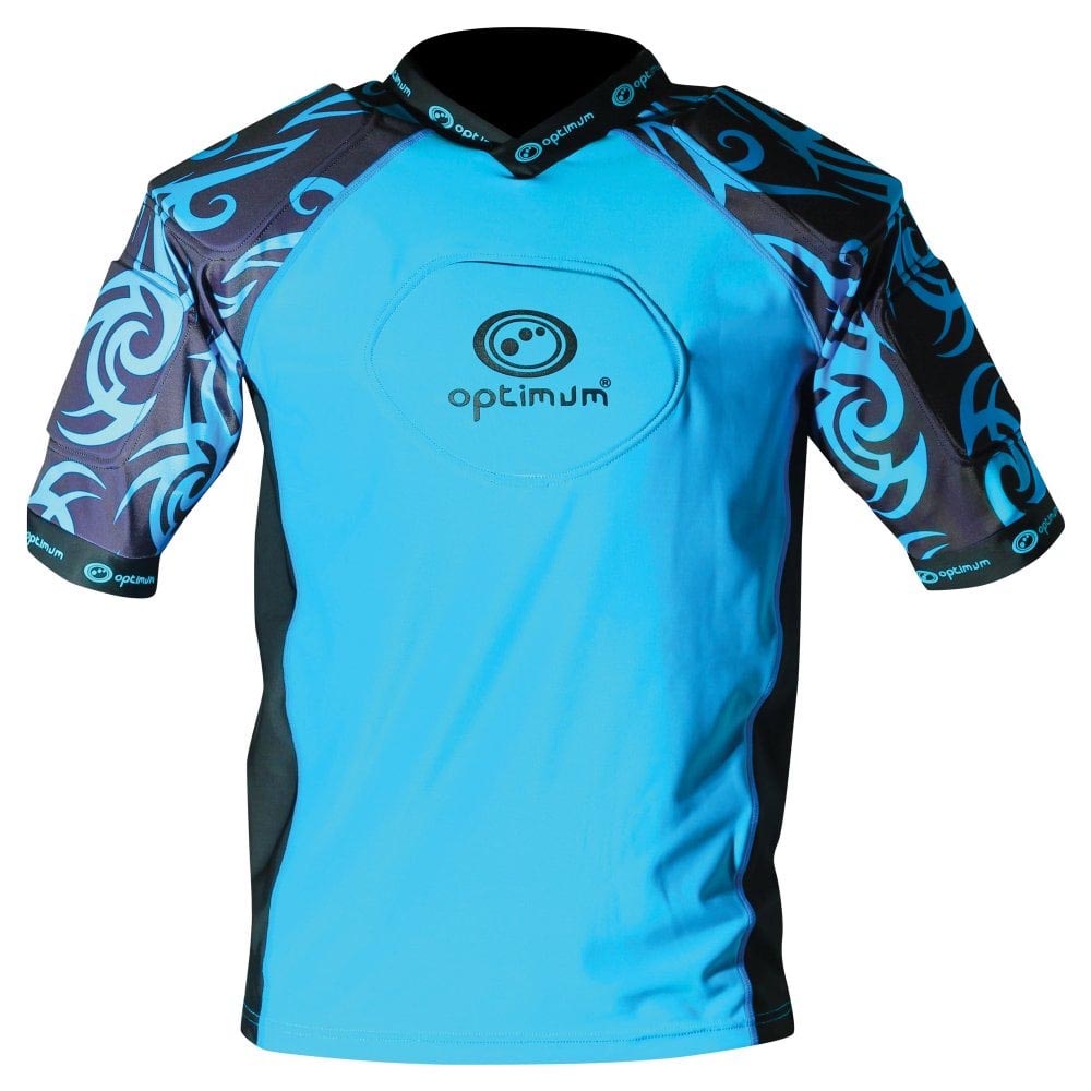 asics t shirt junior cyan
