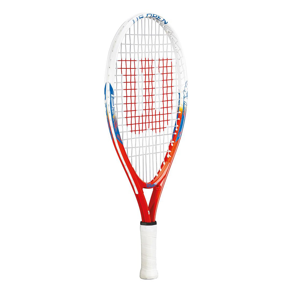 Wilson US Open Junior Tennis Racket Racquet White/Blue/Red (No