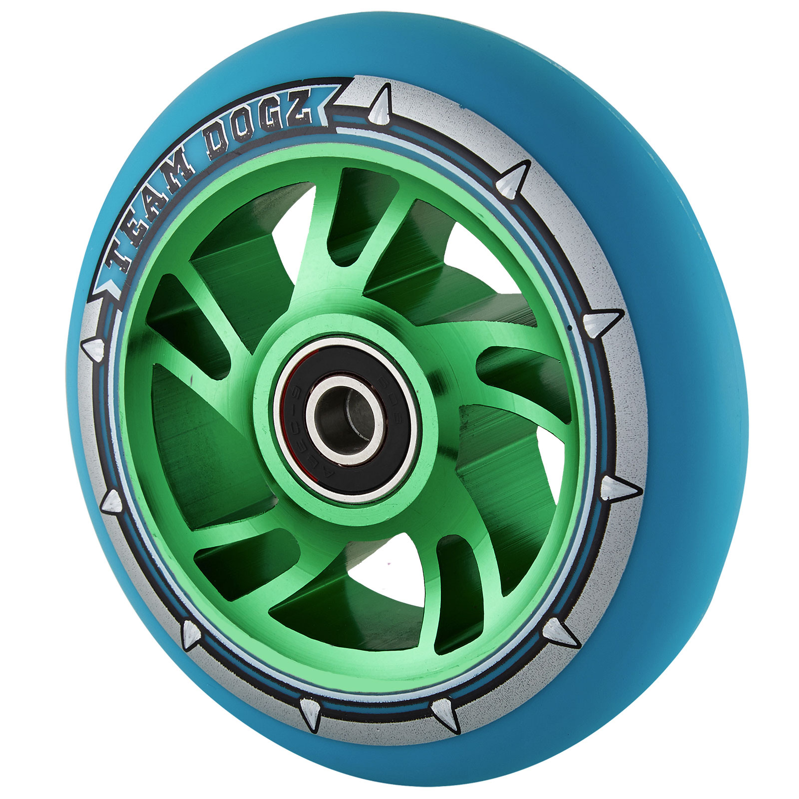 Team Dogz 110mm Purple Swirl Core Scooter Wheel eBay