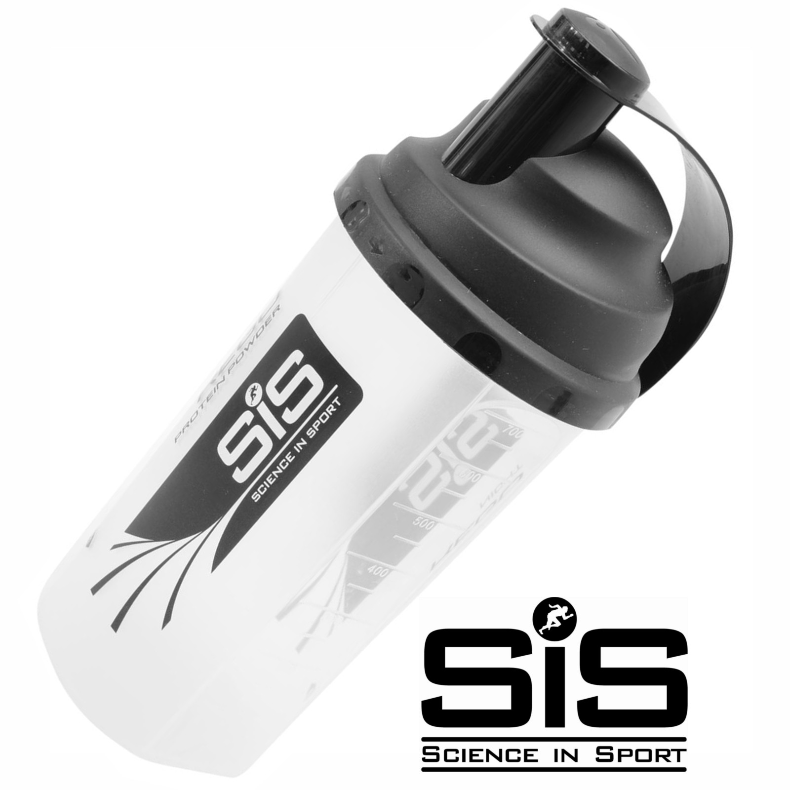 SIS Shaker Bottle Energy Drink Mixer Bottle For Protein Mix or