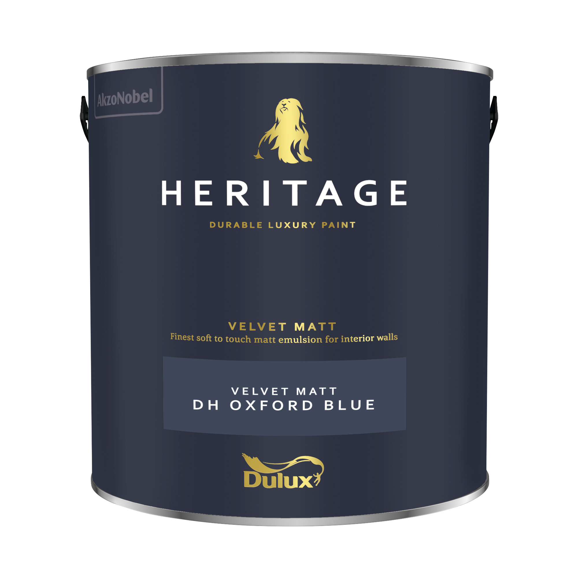 Dulux Heritage Velvet Matt Emulsion Paint - 2.5 Litres - All Colours