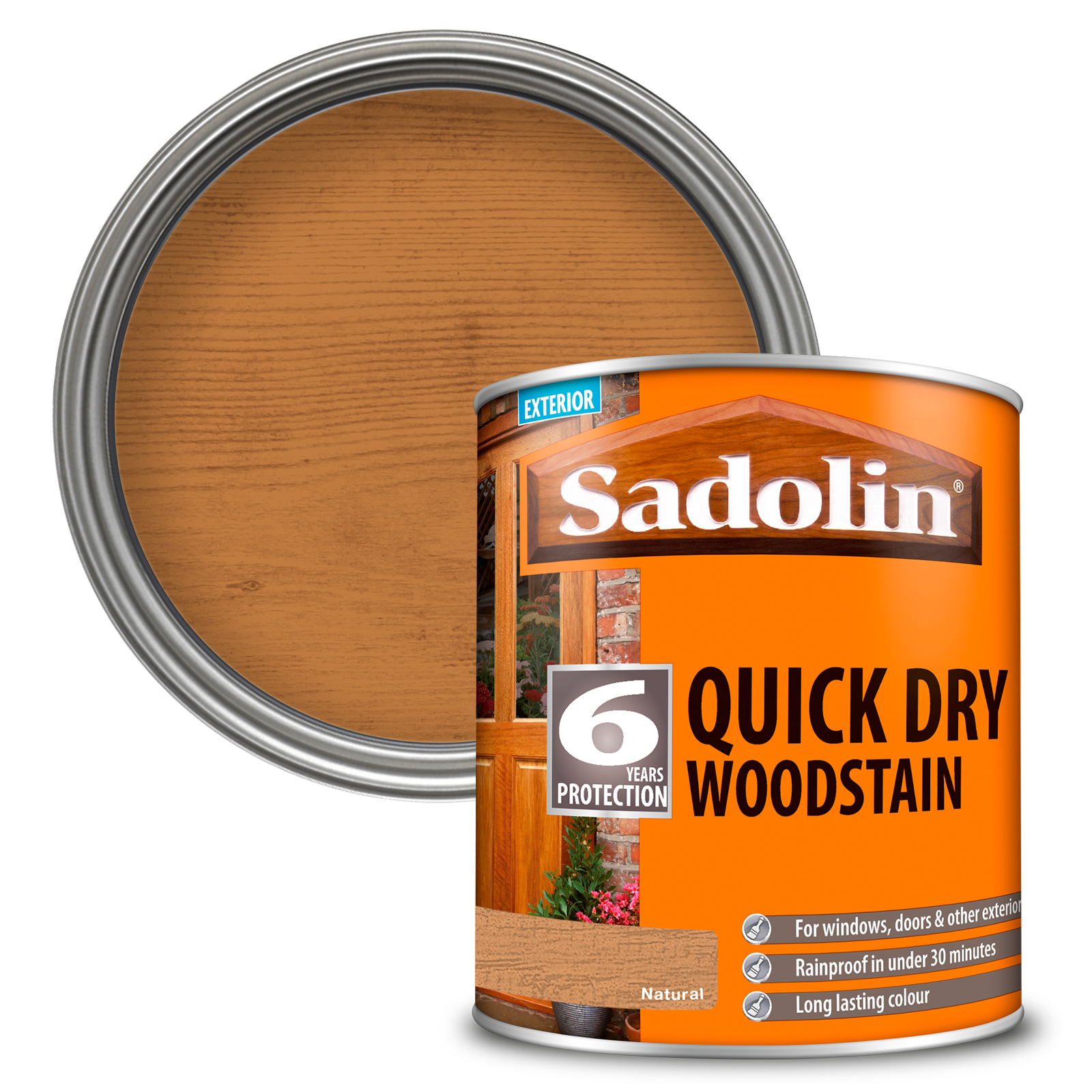 Sadolin Quick Dry Woodstain - All Colours - All Sizes - Picture 7 of 10