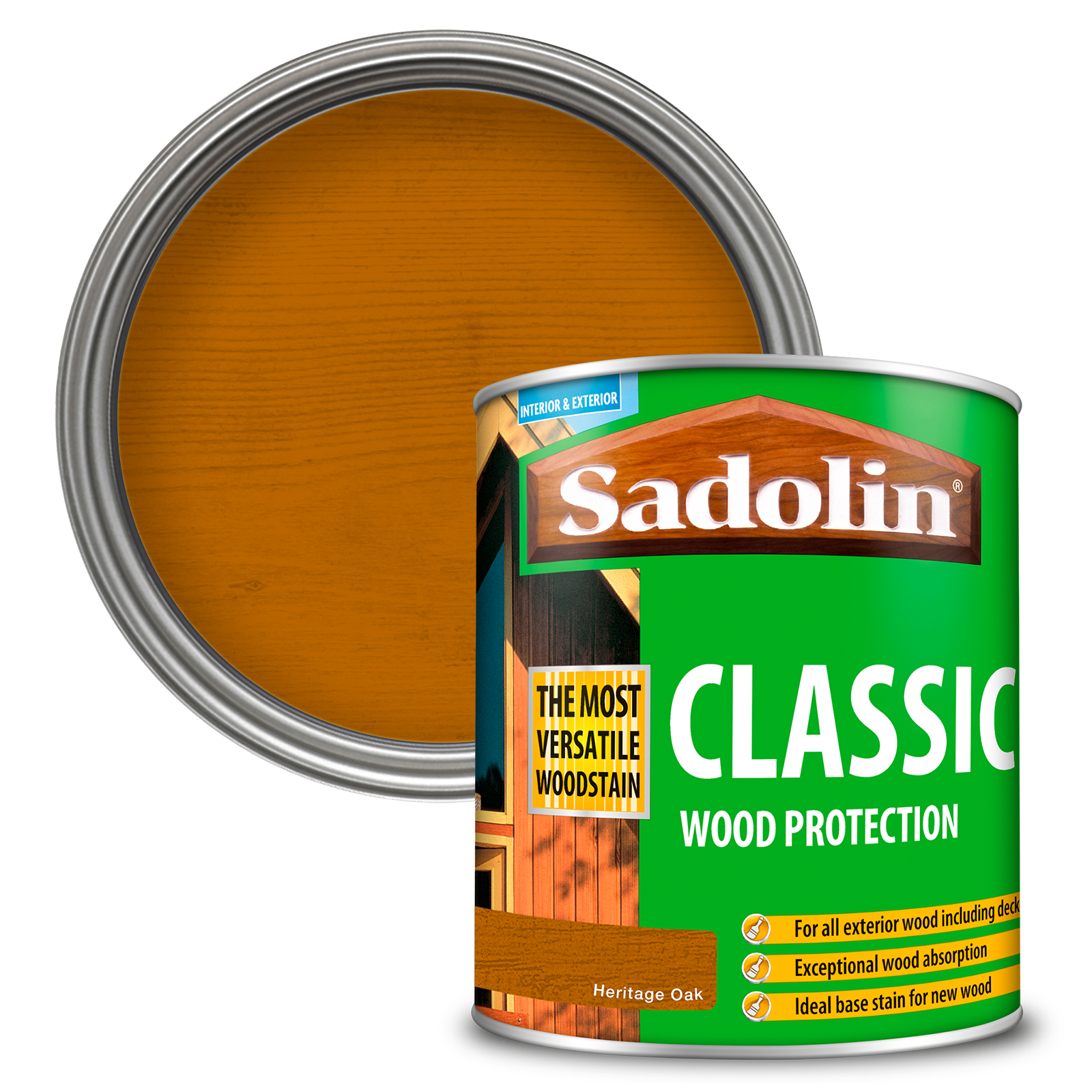 Sadolin Classic All Purpose Woodstain - All Colours - All Sizes - Picture 7 of 14