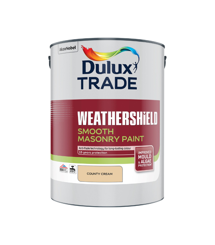 Dulux Trade Weathershield Smooth Masonry Paint - All Colours - 5 Litre - Picture 3 of 8