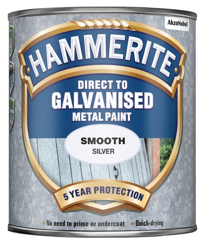 Hammerite Direct To Galvanised Metal Paint 750ML All Colours eBay