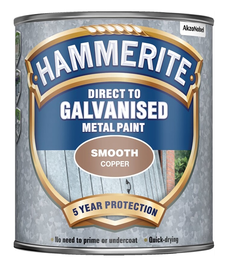 Hammerite Direct To Galvanised Metal Paint 750ML All Colours eBay