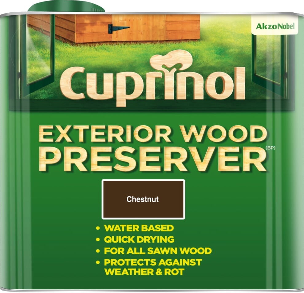 Cuprinol Exterior Wood Preserver All Sizes and Colours