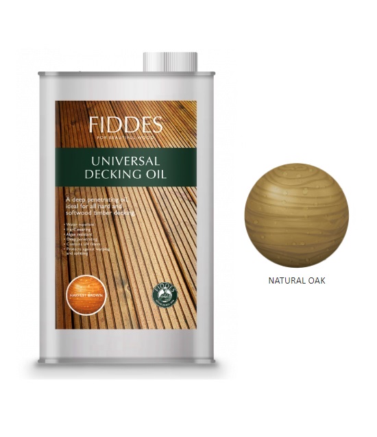 Fiddes - Decking Oil - 5 Litre - All Colours