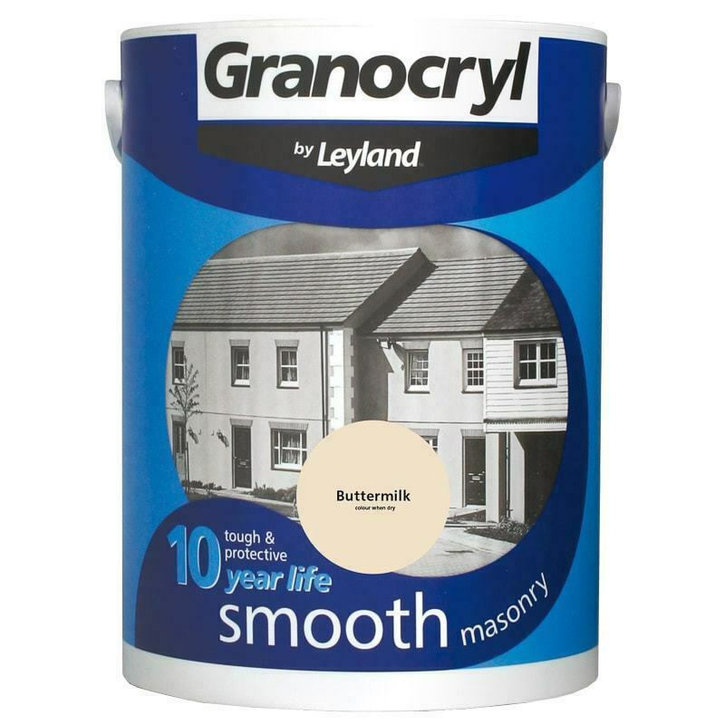 Granocryl Smooth Exterior Masonry Paint - All Sizes - All Colours - Picture 4 of 14