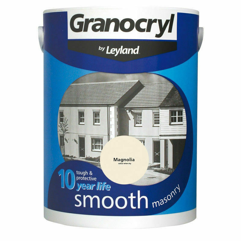 Granocryl Smooth Exterior Masonry Paint - All Sizes - All Colours - Picture 8 of 14