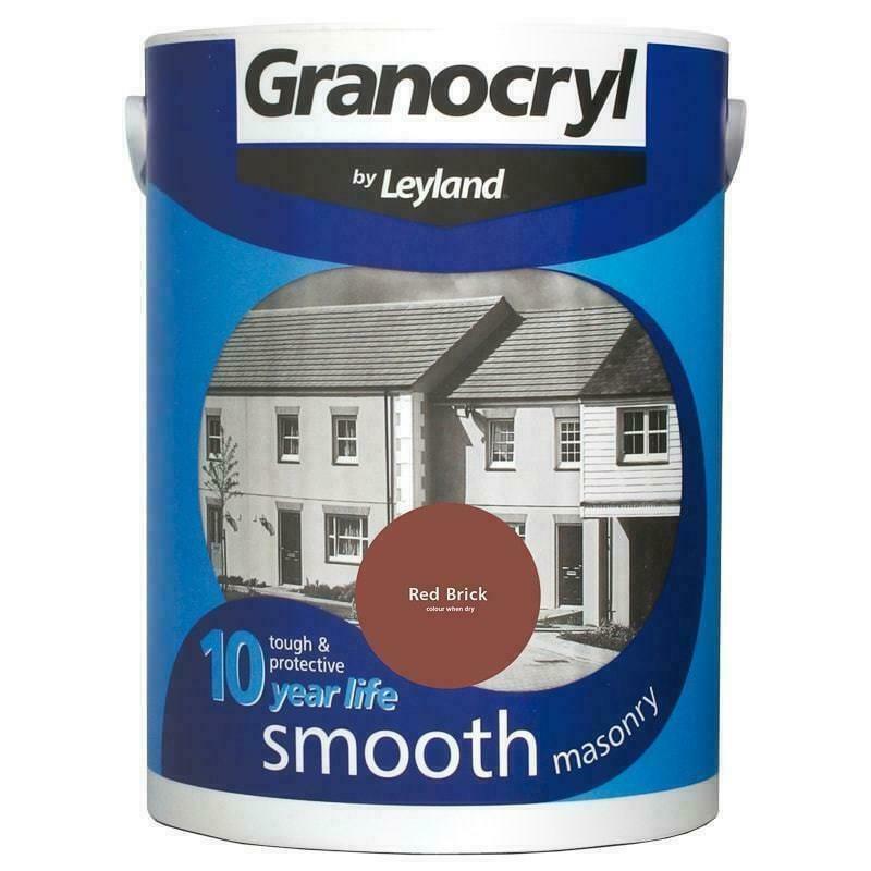 Granocryl Smooth Exterior Masonry Paint - All Sizes - All Colours - Picture 10 of 14
