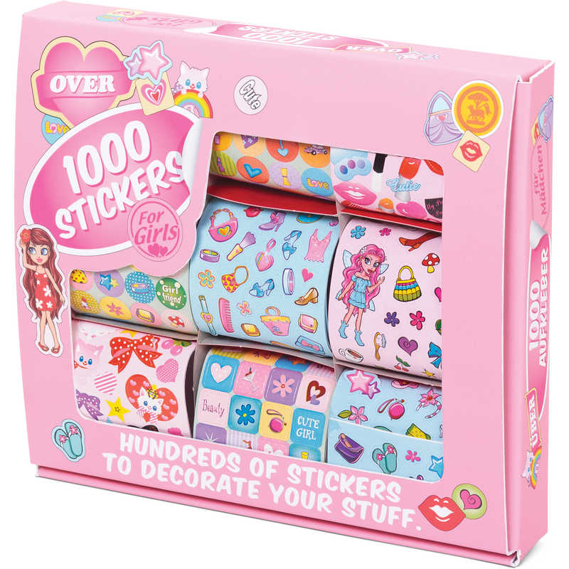 1000 Stickers For Girls