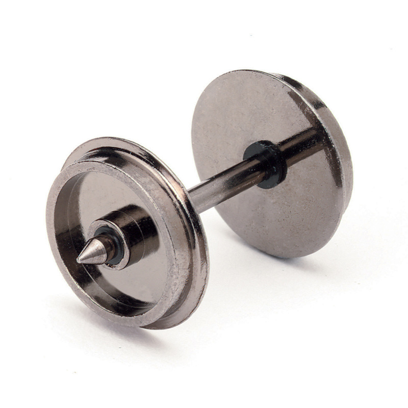 Hornby R8096 Disc Wheels On Axles (10 Sets) Hornby R8096 Disc Wheels On Axles (10 Sets)
