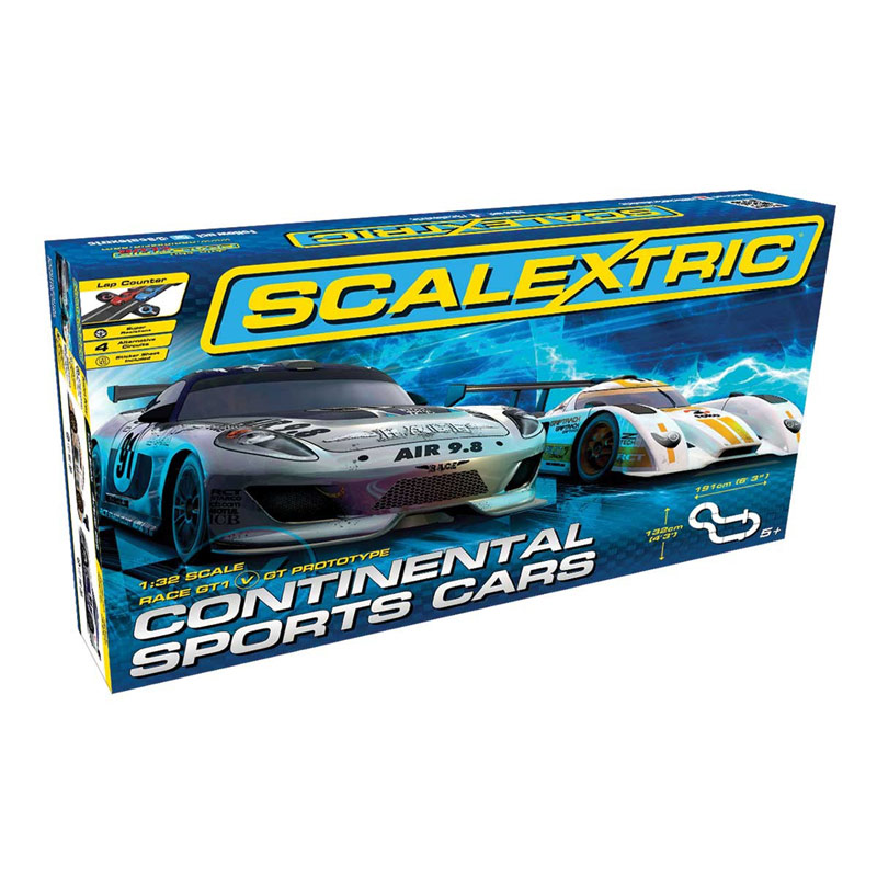 Scalextric C1319 Continental Sports Cars Set Scalextric C1319 Continental Sports Cars Set