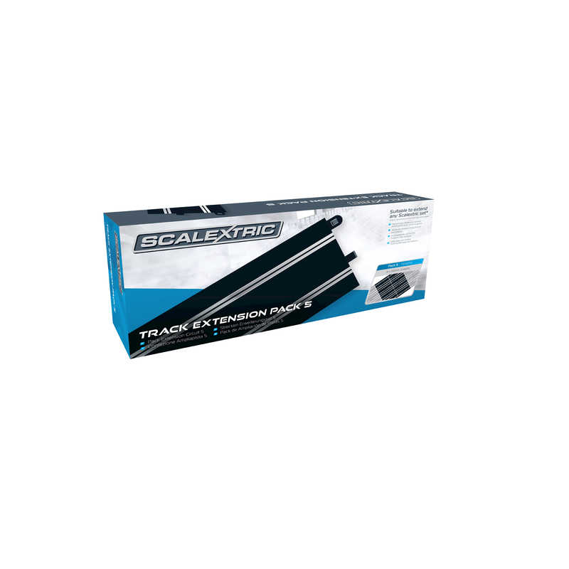 Scalextric C8554 Track Extension Pack 5 (8 X Standard Straights) Scalextric C8554 Track Extension Pack 5 (8 X Standard Straights)