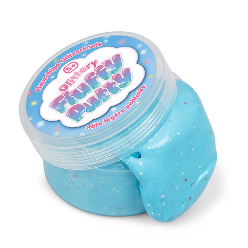 Glittery Fluffy Putty Glittery Fluffy Putty