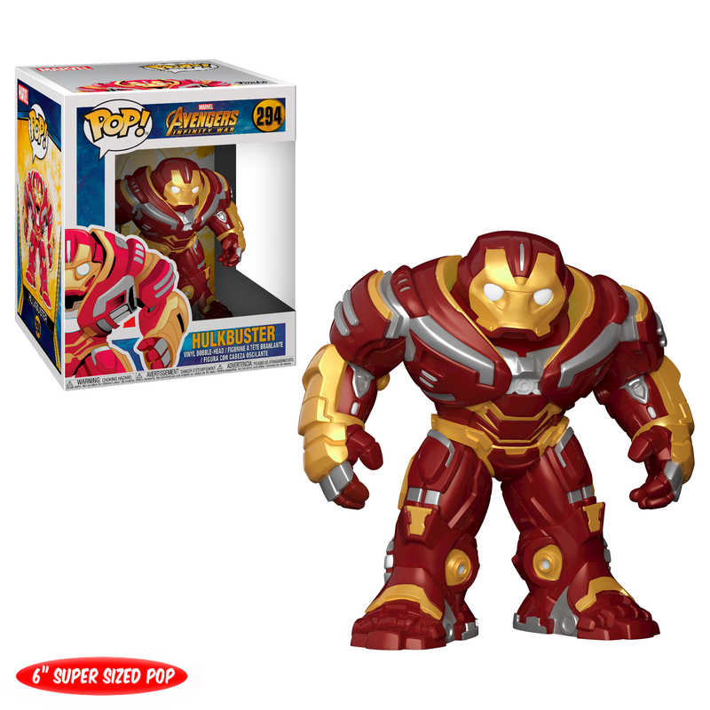 Pop! Vinyl: Infinity War - 6 Inch Hulk Buster Pop! Vinyl: Infinity War - 6 Inch Hulk Buster