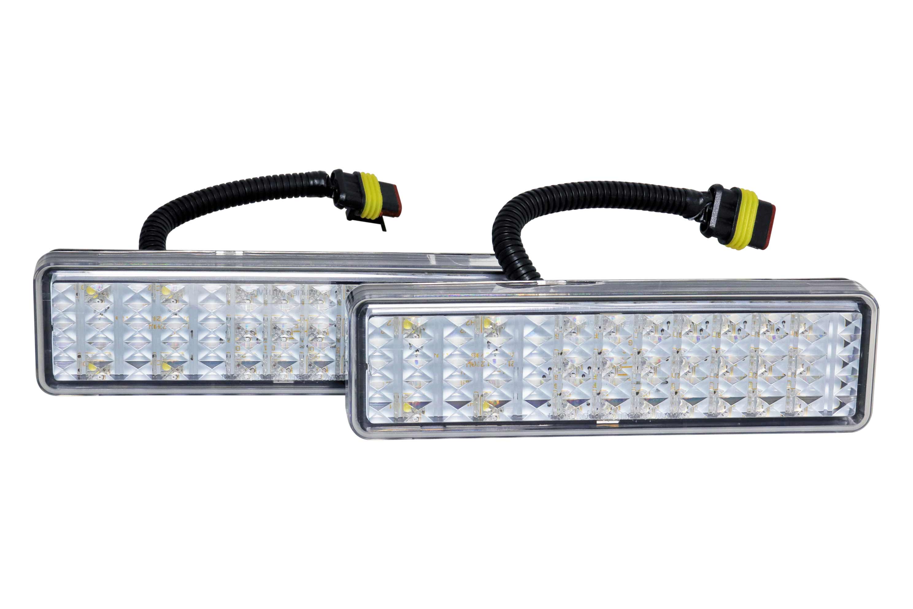 LED Park Indicator Lamp Clear Light Pair suitable for TJM Bullbar