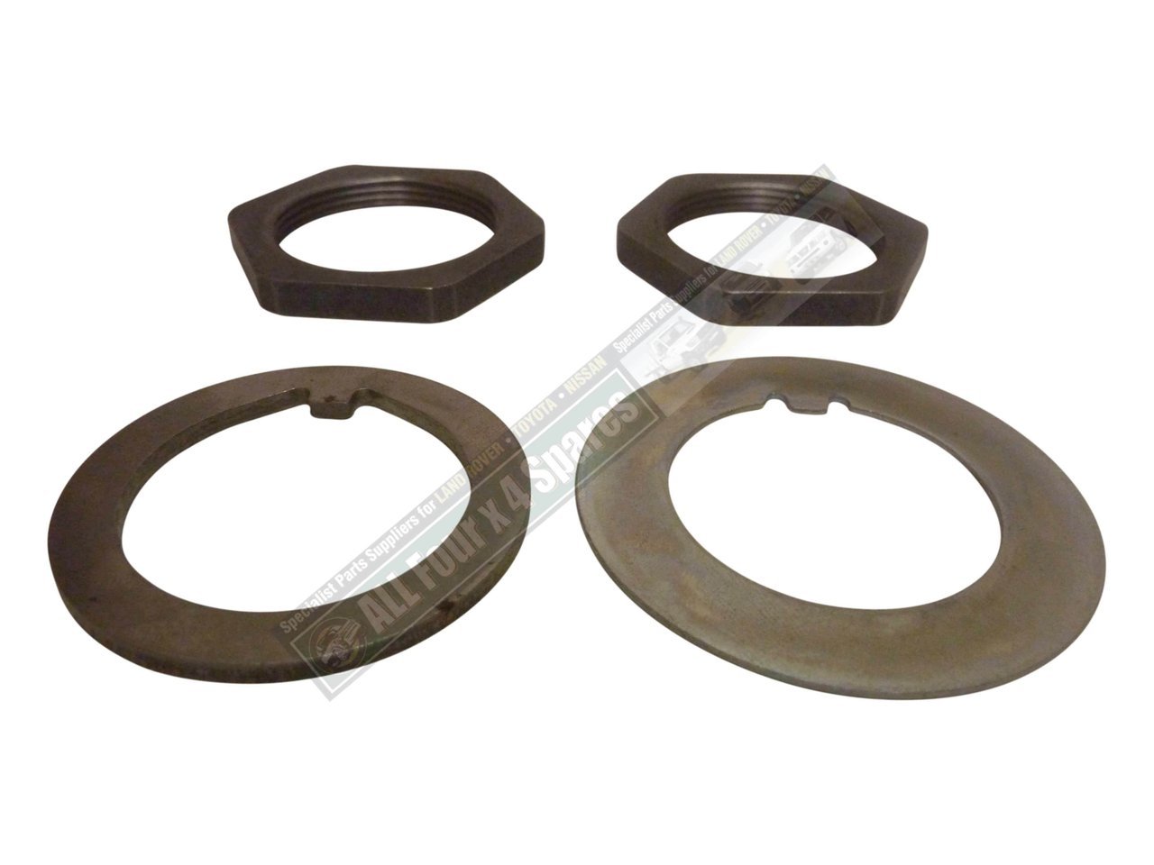 Wheel Bearing Nut and Washer Kit Front suitable for Nissan Patrol MQ GQ