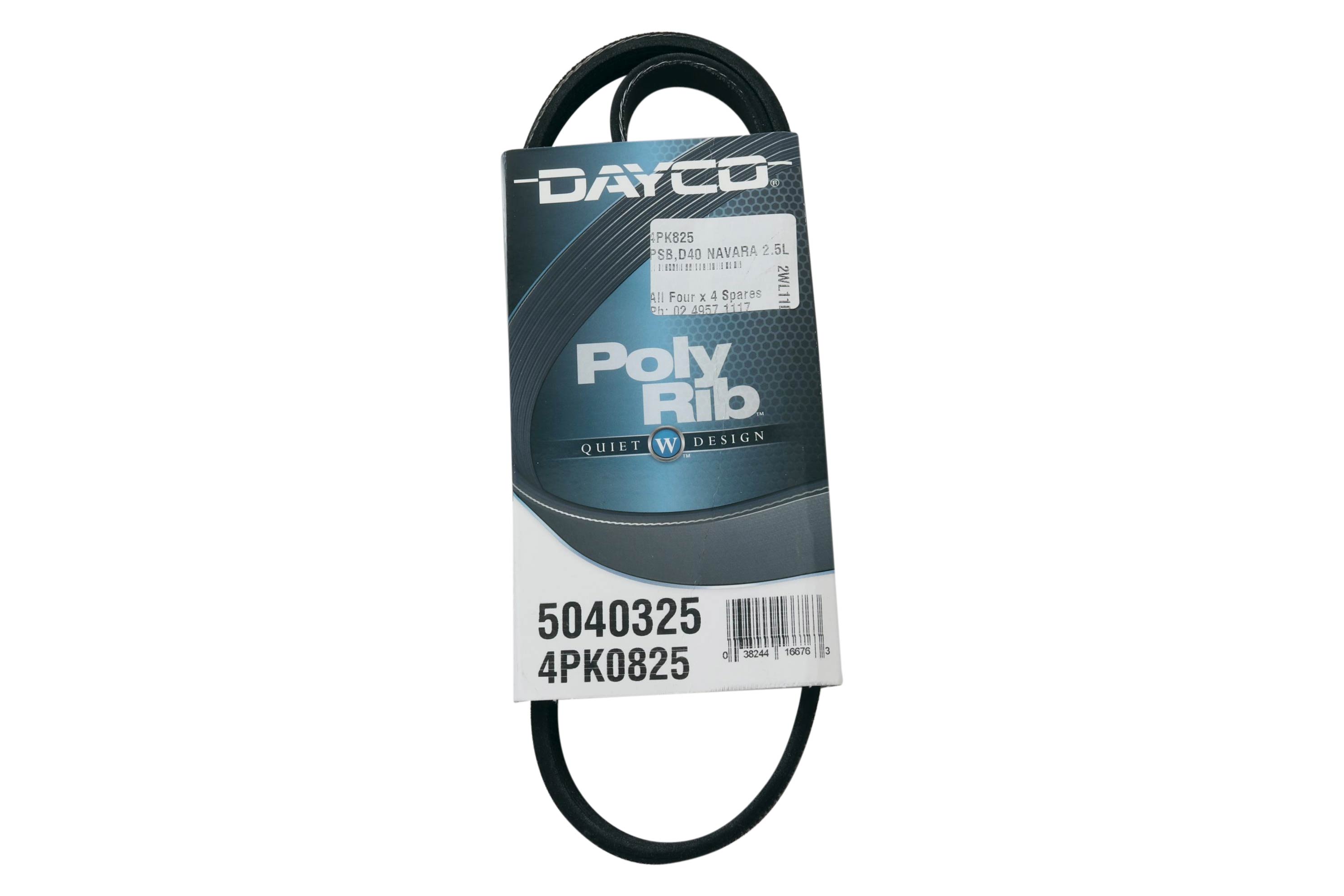 Dayco Power Steering Drive Belt suitable for D40 Navara YD25 2.5L Turbo