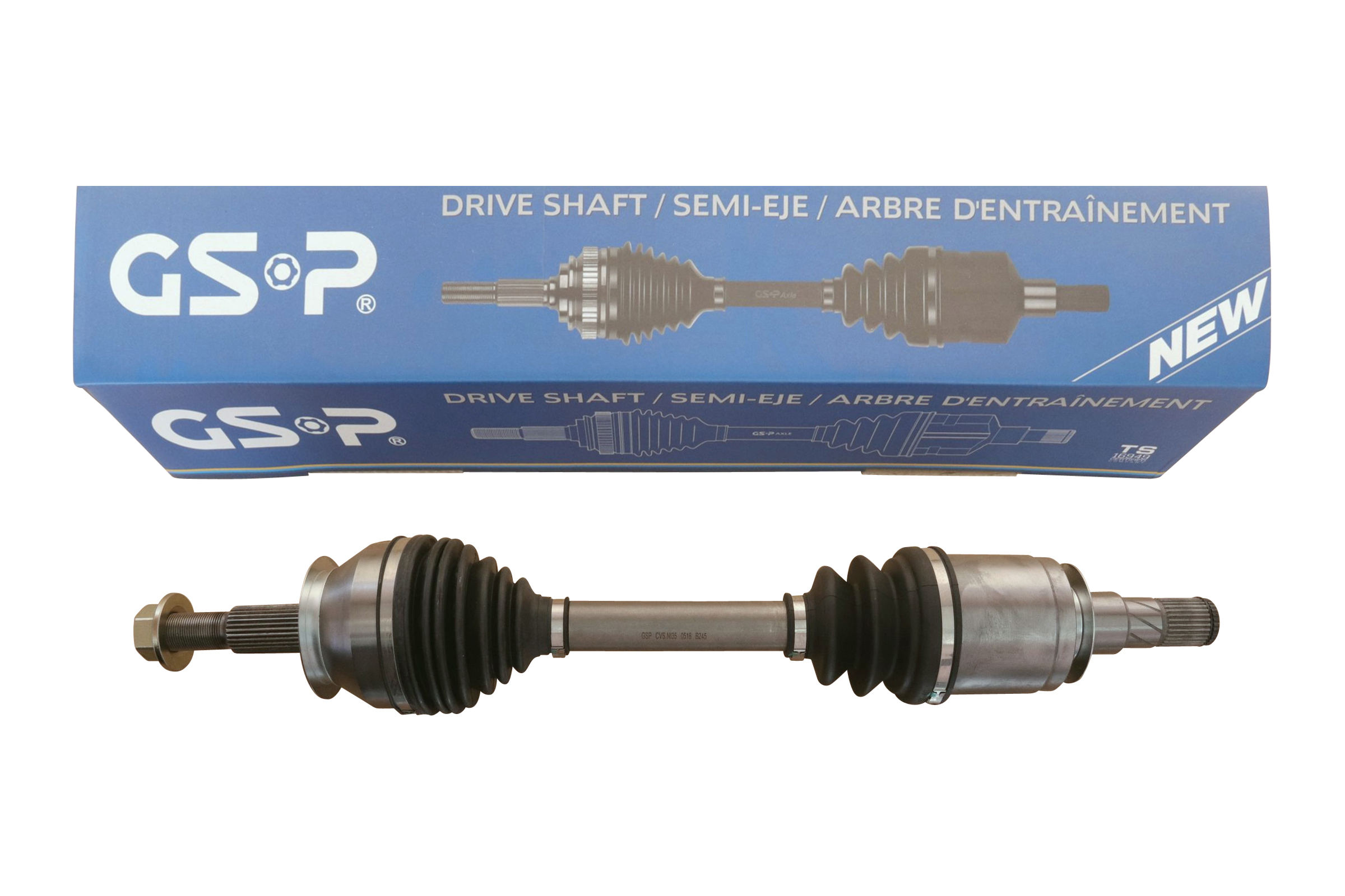 GSP Front CV Joint and Axle suitable for D23 NP300 Navara 4WD from 2015