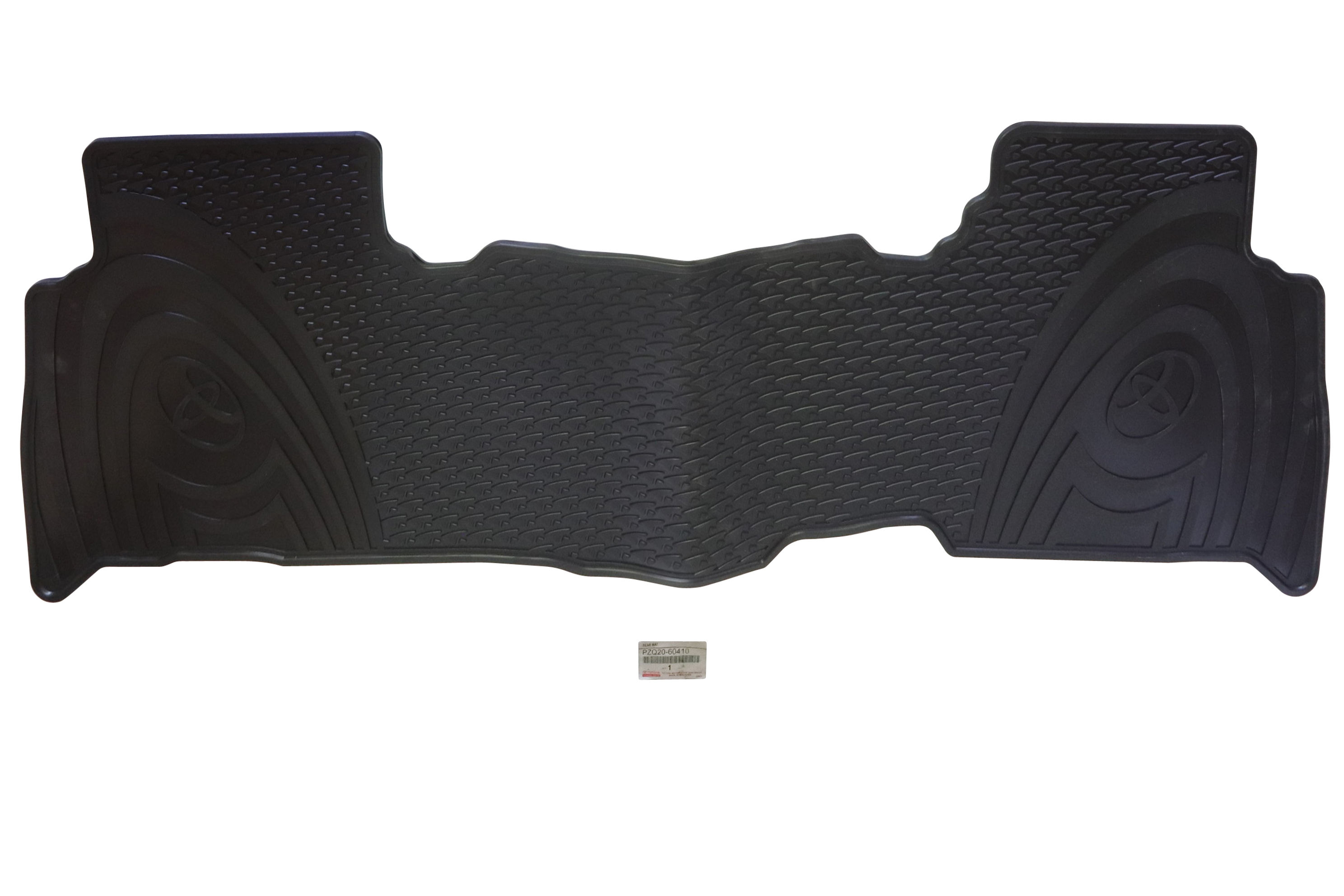Genuine Rear Rubber Floor Mats suitable for Landcruiser 200 Series