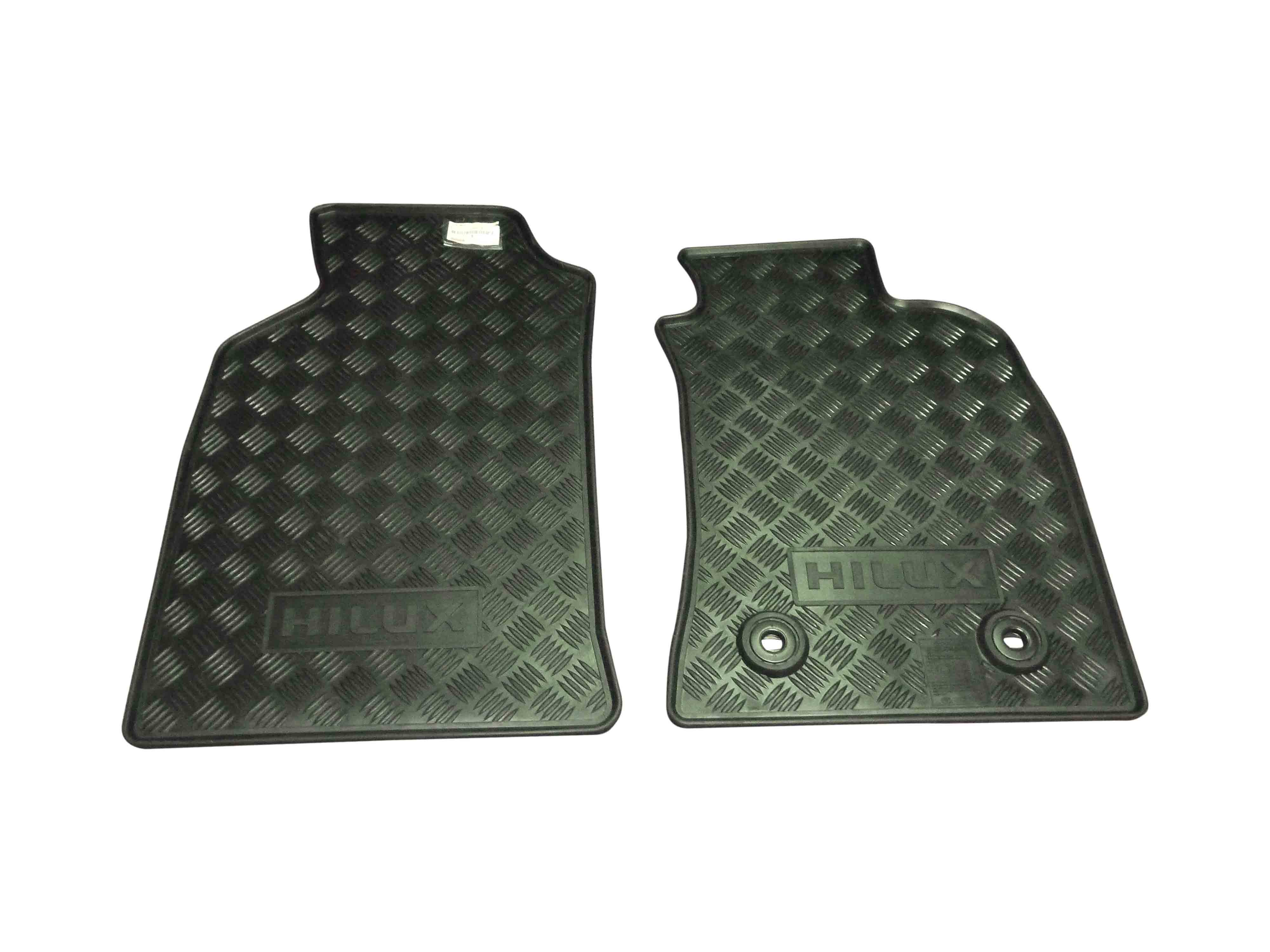 Front Rubber Floor Mats suitable for Hilux 201115 Genuine Accessory eBay