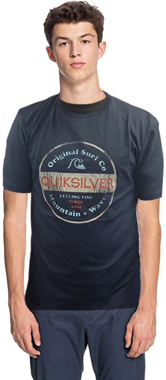 Quiksilver Men's Feeling Fine Since '69 Short Sleeve Tshirt - Imagen 2 de 2