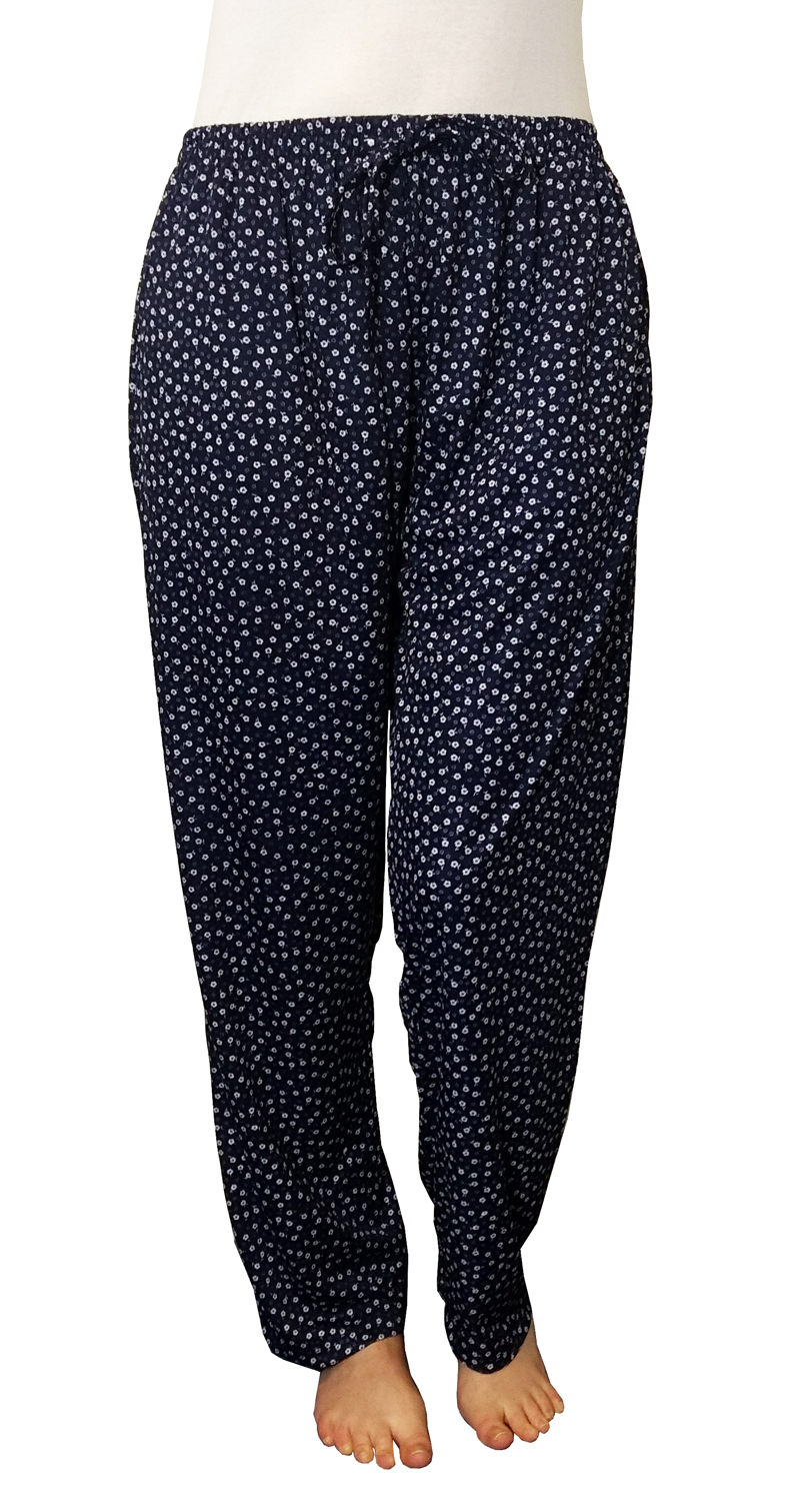 i-Smalls Ladies Dainty Floral Print Flower Flared Trousers