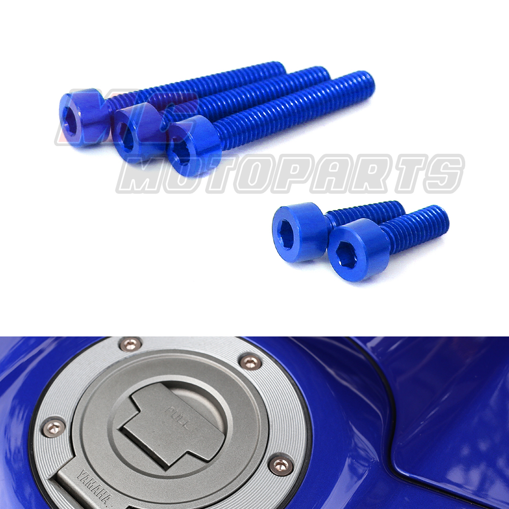 CNC Petrol Fuel Cap Bolts For Honda CRF1000L Africa Twin 20162017 16