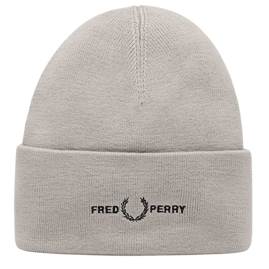 Fred Perry Graphic Beanie - Navy