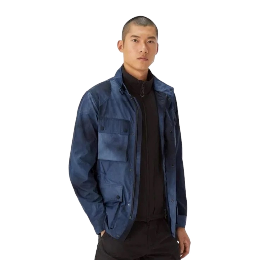 Belstaff Fieldmaster Dark Ink Navy Blue Jacket | eBay