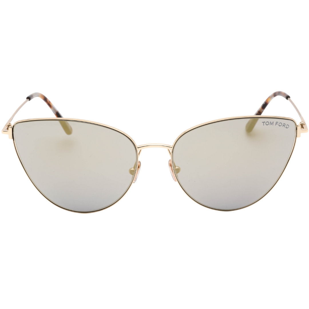 Tom Ford FT1005 28B Anais-02 Shiny Rose Gold Sunglasses | eBay display picture 2