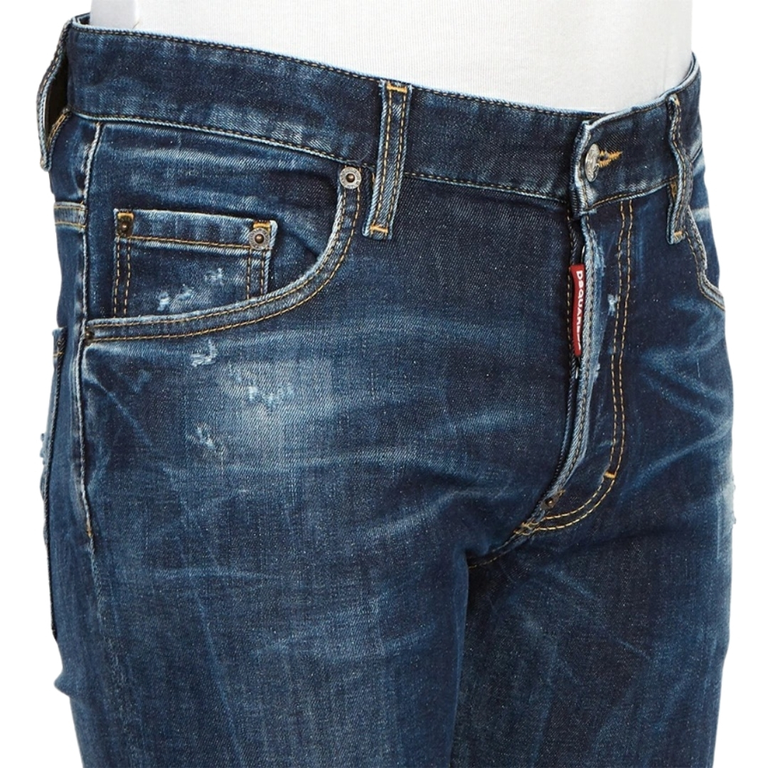 Dsquared2 Super Twinky Jean Plain Blue Jeans | eBay