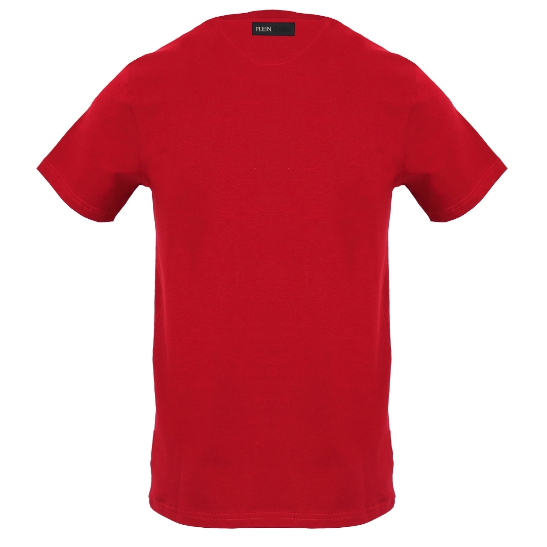 プレインスポーツスクラッチロゴレッドTシャツ Plein Sport Scratched Logo Red T-Shirt | eBay