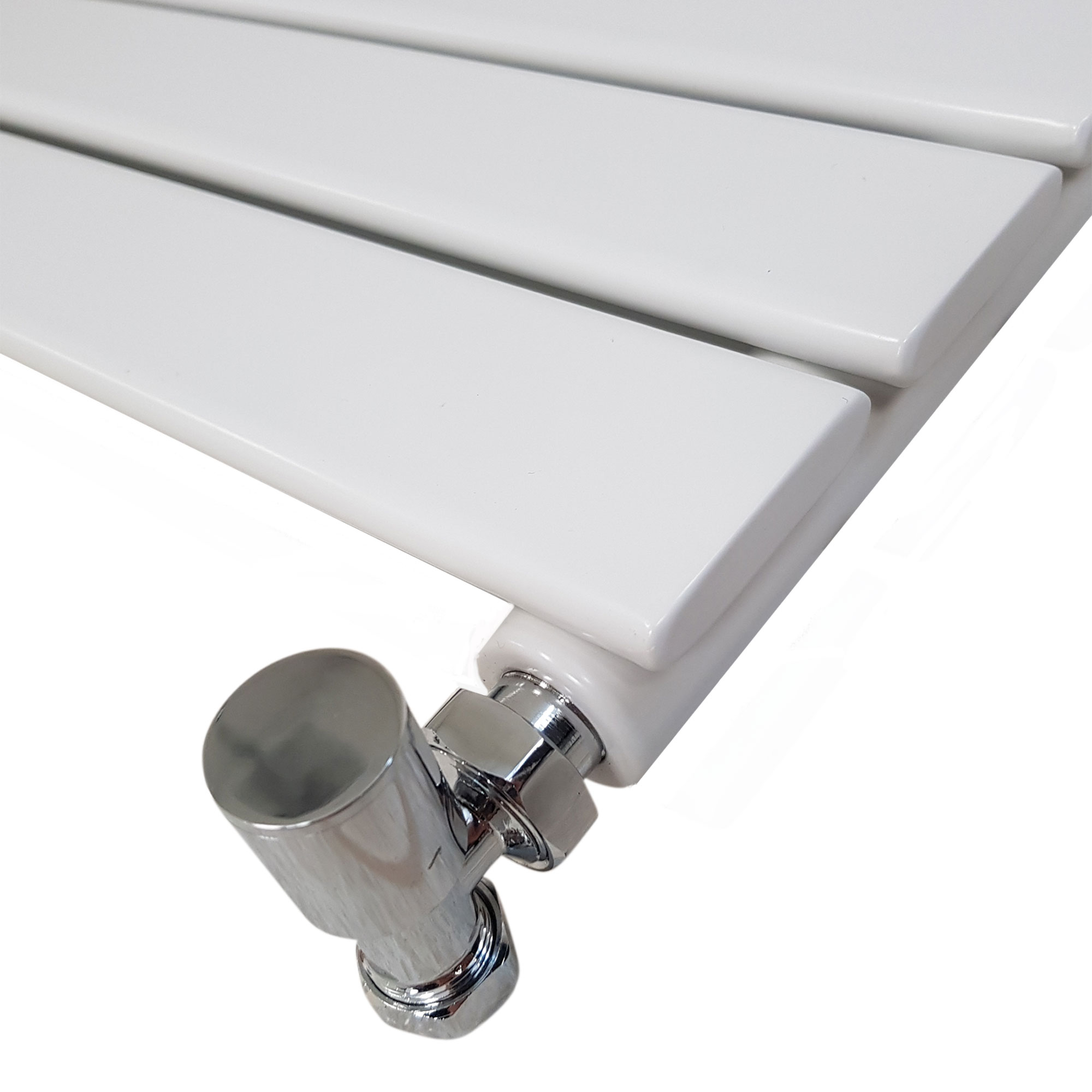 Designer Radiator Horizontal Wide Flat Panel Radiators White