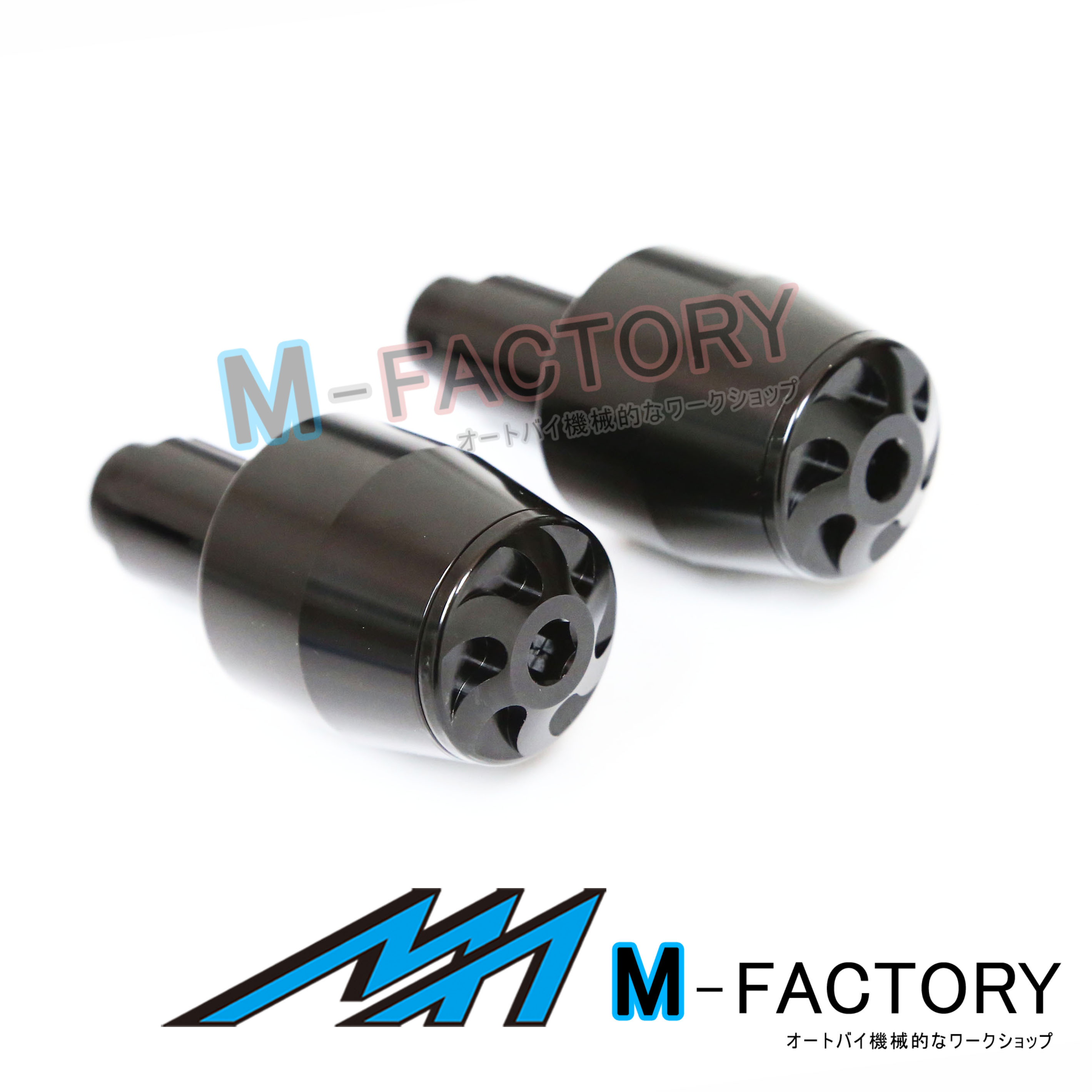 CNC BE2G Bar End Cap Plugs For Kawasaki ZZR600 90-06 98 99 00 01 02 03 04 05 - Picture 9 of 13
