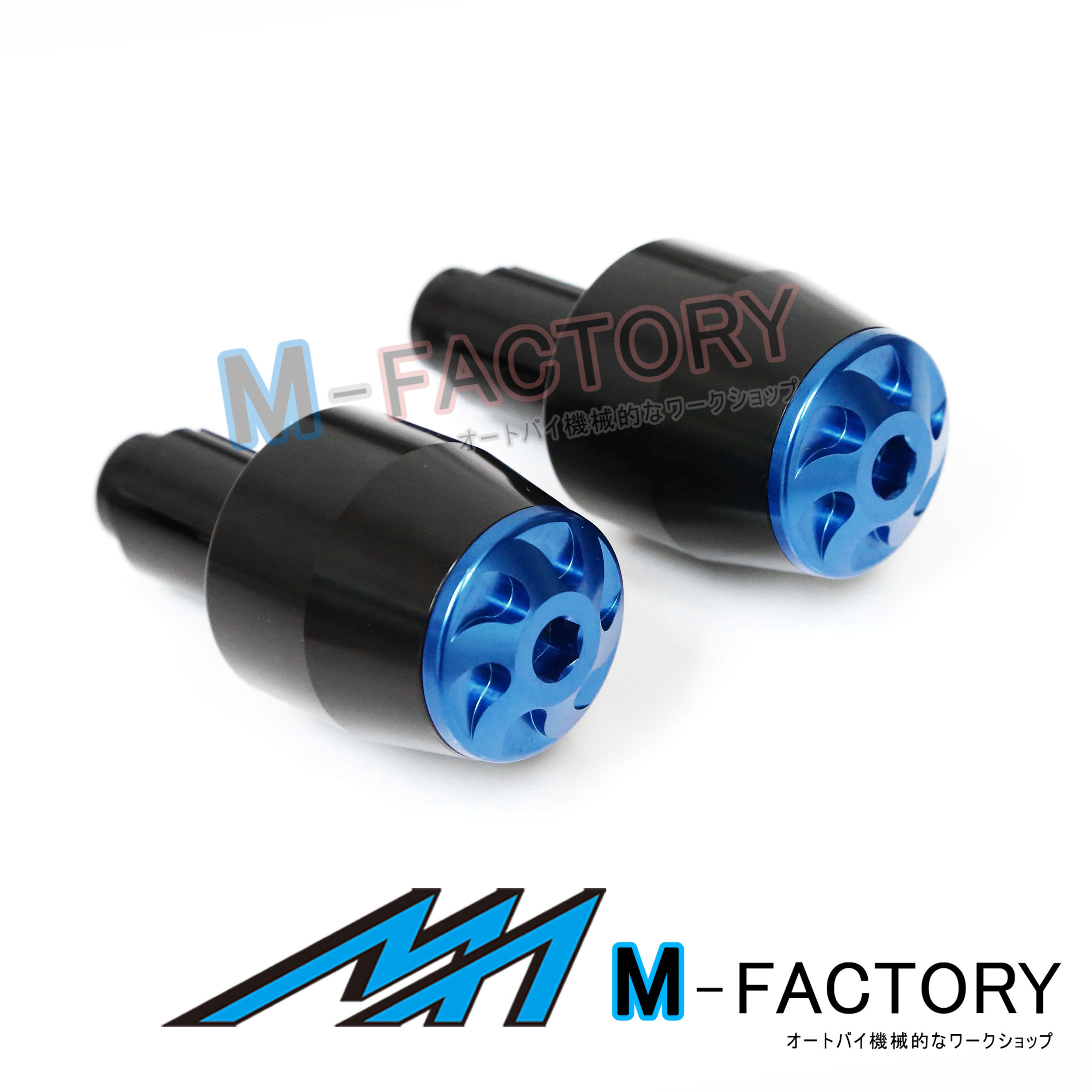 CNC BE2G Bar End Cap Plugs For Kawasaki ZZR600 90-06 98 99 00 01 02 03 04 05 - Picture 10 of 13