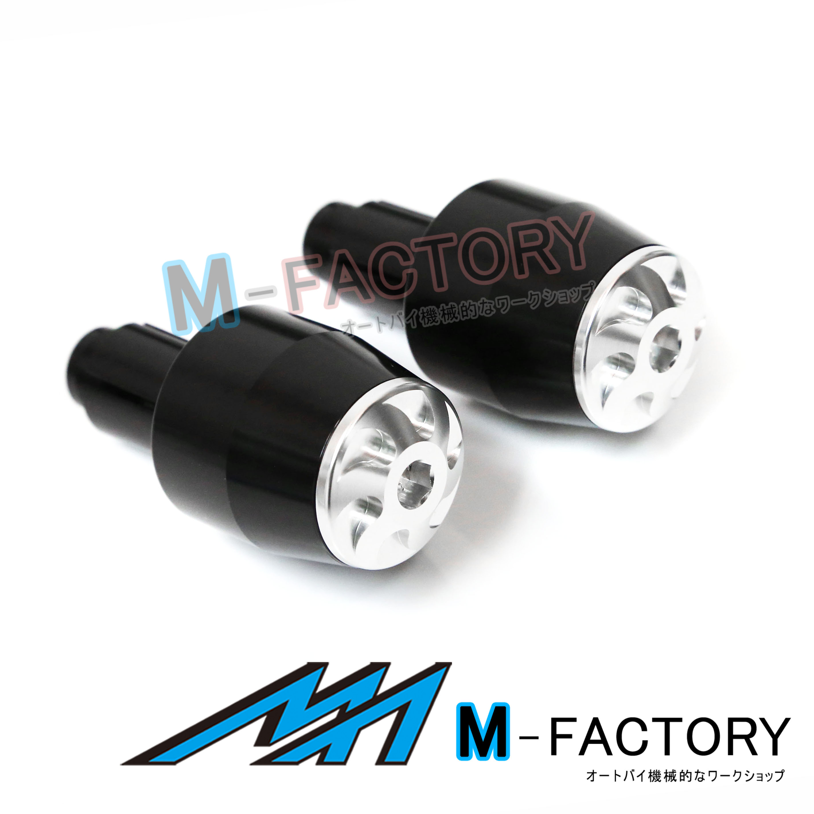 CNC BE2G Bar End Cap Plugs For Kawasaki ZZR600 90-06 98 99 00 01 02 03 04 05 - Picture 13 of 13