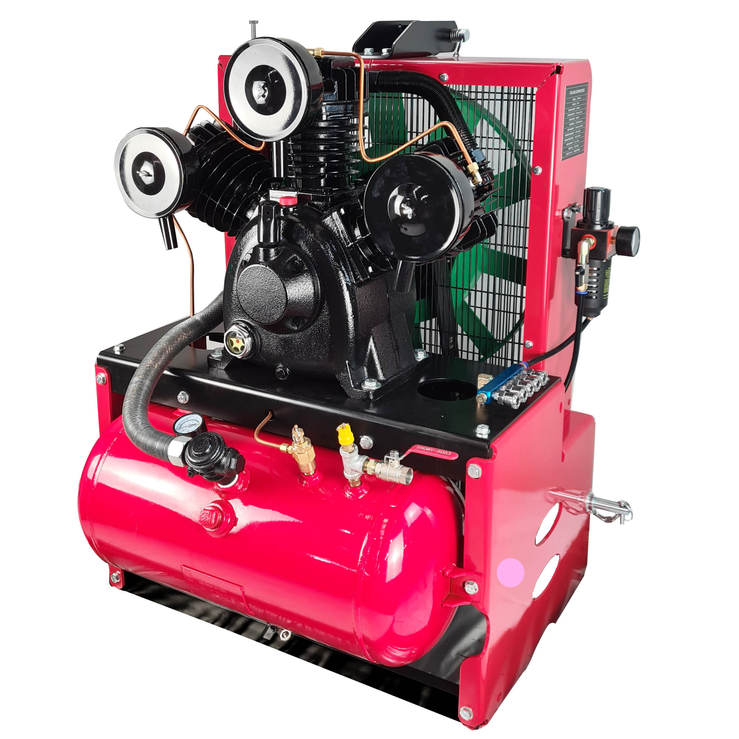 NEW Millers Falls PTO Driven 60CFM Air Compressor Tractor ACPTO3095