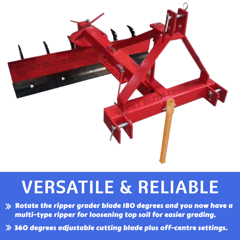 Grader Blade 5 ft with Rippers Heavy duty 1500 mm for Tractor 3 point linkage eBay