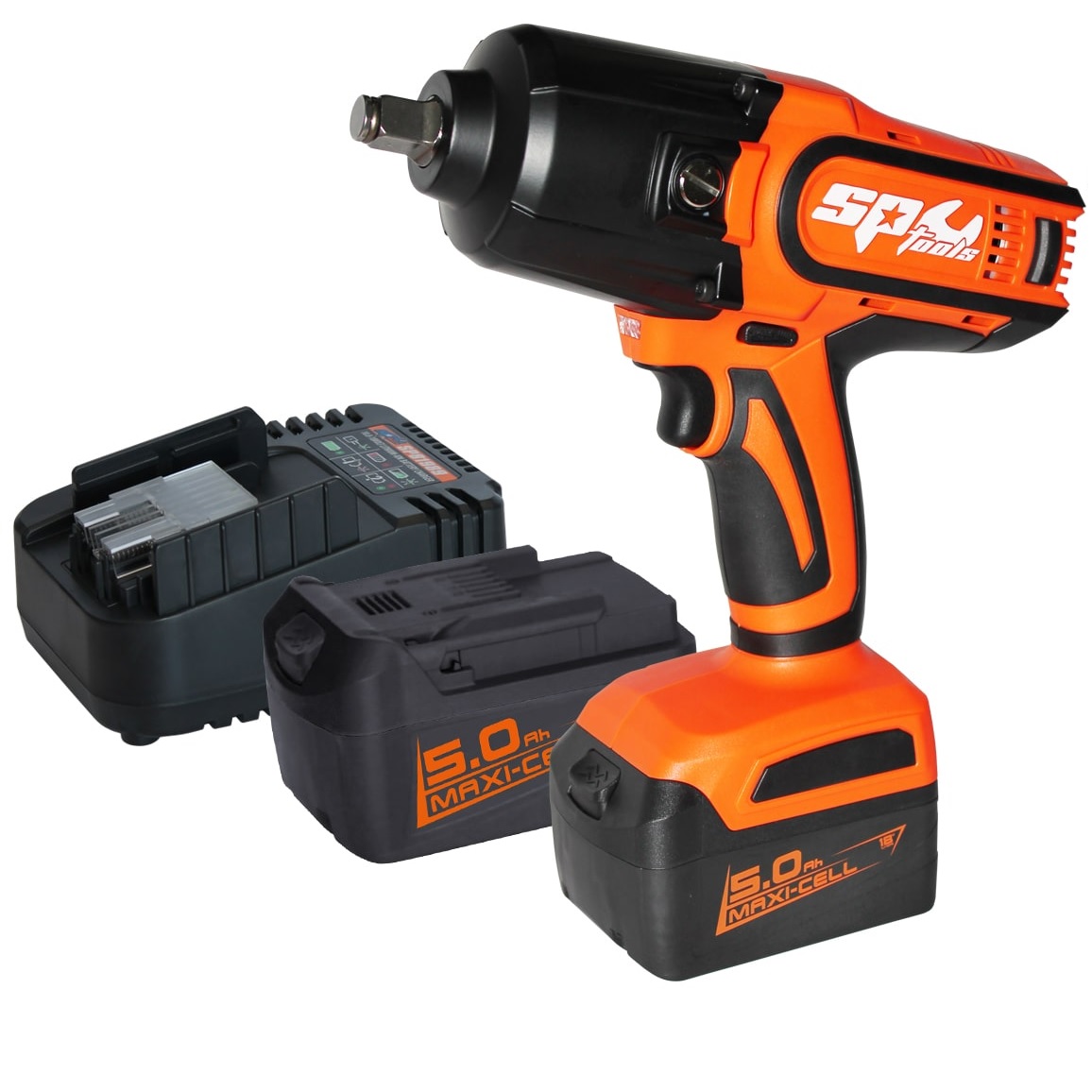 1 2 impact wrench with battery and charger