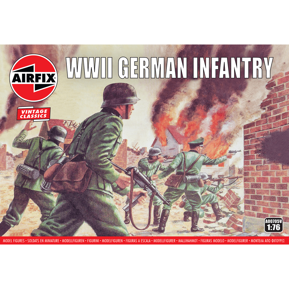 Airfix 1:32 & 1:76 WWI WWII Figures & Soldiers Plastic Model Kit - Range - Picture 18 of 35