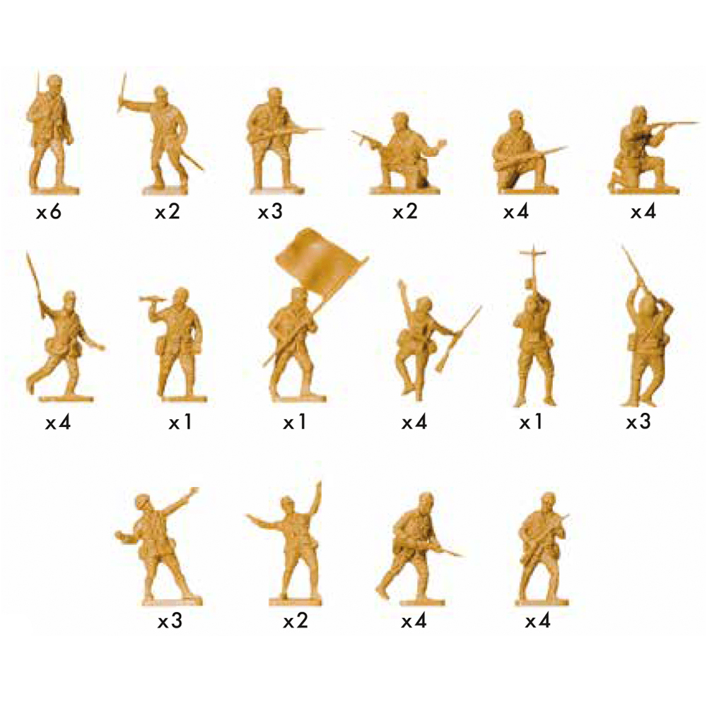 Airfix 1:32 & 1:76 WWI WWII Figures & Soldiers Plastic Model Kit - Range - Picture 27 of 35