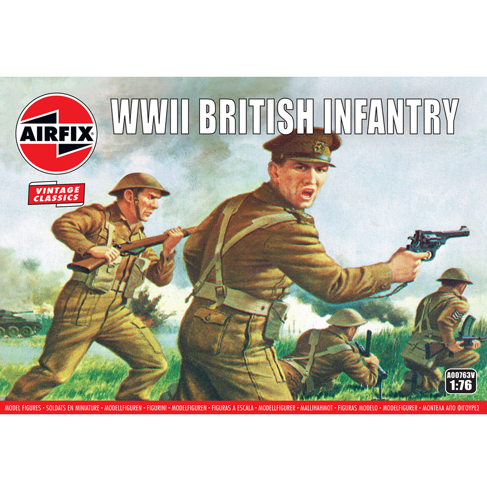 Airfix 1:32 & 1:76 WWI WWII Figures & Soldiers Plastic Model Kit - Range - Picture 34 of 35