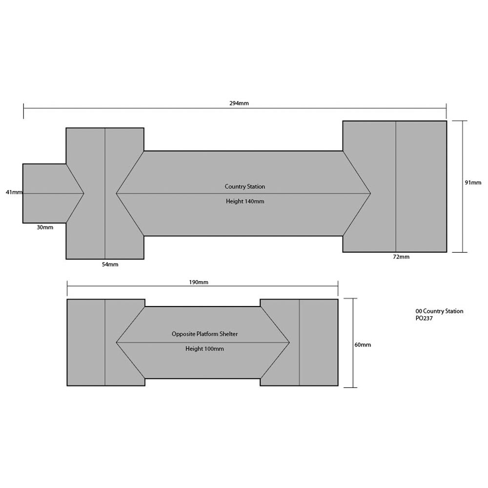 Metcalfe Model Railway Buildings/Walls/Scenics OO Gauge Card Kits - FULL RANGE! - Picture 30 of 250