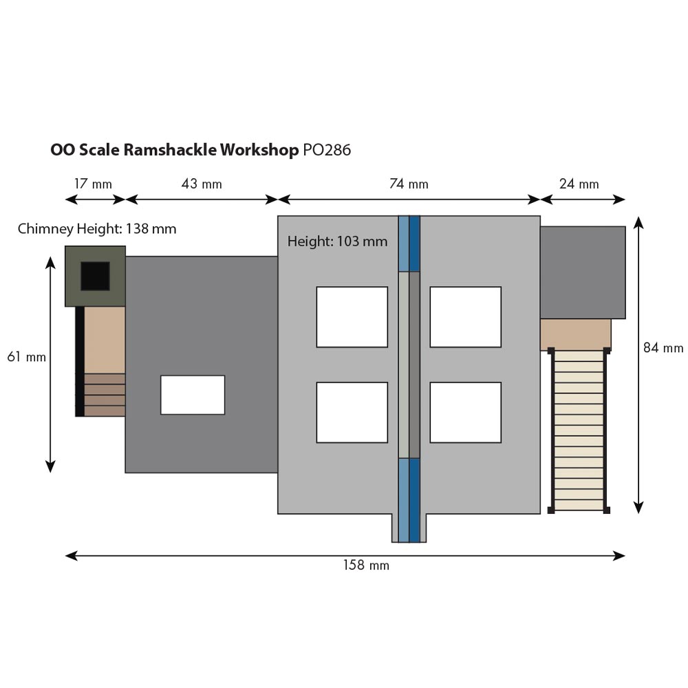 Metcalfe Model Railway Buildings/Walls/Scenics OO Gauge Card Kits - FULL RANGE! - Picture 110 of 250