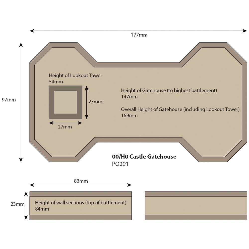 Metcalfe Model Railway Buildings/Walls/Scenics OO Gauge Card Kits - FULL RANGE! - Picture 123 of 250