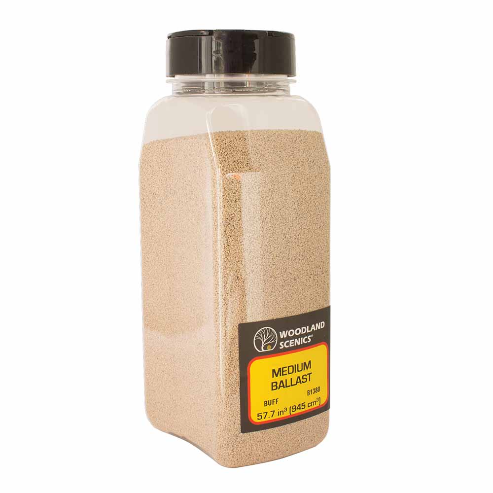 Woodland Scenics Fine Medium Coarse Ballast All Colours & Grades Bag Shaker - Picture 15 of 99