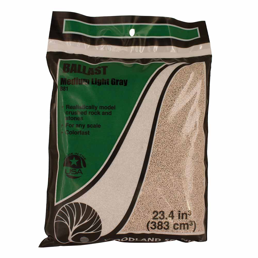 Woodland Scenics Fine Medium Coarse Ballast All Colours & Grades Bag Shaker - Picture 70 of 99